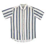FADED GLORY Mens Shirt Blue Striped M
