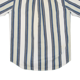 FADED GLORY Mens Shirt Blue Striped M