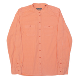 MARC O'POLO Womens Shirt Orange Polka Dot Long Sleeve S