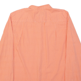 MARC O'POLO Womens Shirt Orange Polka Dot Long Sleeve S