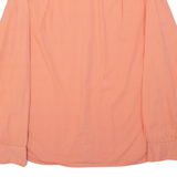 MARC O'POLO Womens Shirt Orange Polka Dot Long Sleeve S