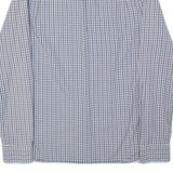 TOMMY HILFIGER Mens Shirt Grey Plaid Long Sleeve S
