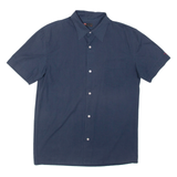 DIESEL Mens Plain Shirt Blue XL