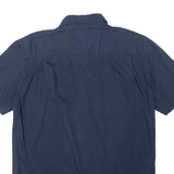 DIESEL Mens Plain Shirt Blue XL