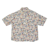 REICHART Womens Shirt Blue Floral L