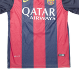 NIKE FC Barcelona Mens Football Shirt Jersey Red S