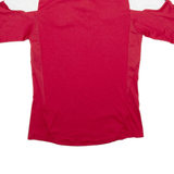 ADIDAS Dansk Boldspil Union Mens Football Shirt Jersey Red Collared S