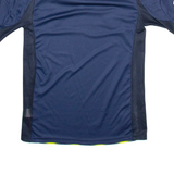 ADIDAS Fenerbahce SK Mens Football Shirt Jersey Blue V-Neck L