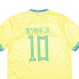 NIKE Brazil FC Mens Football Shirt Jersey Yellow S