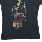 GILDAN Mens Band T-Shirt Black 2XL