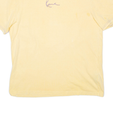 KARL KANI Mens T-Shirt Yellow M