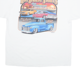 Hot August Nights Mens T-Shirt White USA L