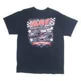 GILDAN Gat Racing Mens T-Shirt Black USA L