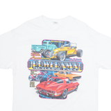 ALSTYLE Powerama Motoring Expo Mens T-Shirt White USA L