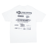 ALSTYLE Powerama Motoring Expo Mens T-Shirt White USA L