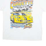 CHEMISTRY Corvette Mens T-Shirt White USA XL