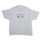 HANES Bigred Mens T-Shirt Grey USA XL