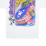 SPEEDWAY MOTORSPORTS Bristol Mens T-Shirt White USA M