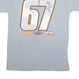 NEXT LEVEL Elliot Cox Mens T-Shirt Grey USA L