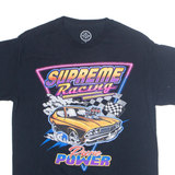 DOM Supreme Racing Mens T-Shirt Black USA M