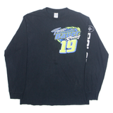 GILDAN Tommie Bauer Mens T-Shirt Black Long Sleeve USA M