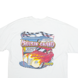 PORT AND COMPANY Cruisin Grand 10th Annual Mens T-Shirt White USA XL