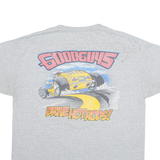 Good Guys Drive Hot Rods Mens T-Shirt Grey L