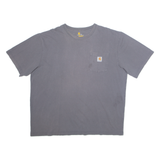 CARHARTT Mens T-Shirt Grey XL