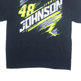 HENDRICK Kimmie Johnson Mens T-Shirt Black USA XL