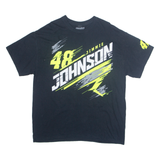 HENDRICK Kimmie Johnson Mens T-Shirt Black USA XL