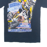 GILDAN Hangtown Mens T-Shirt Blue USA S