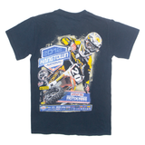 GILDAN Hangtown Mens T-Shirt Blue USA S