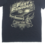 FAST & FURIOUS Mens T-Shirt Black M