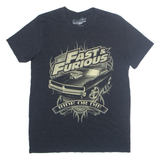 FAST & FURIOUS Mens T-Shirt Black M