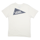 VANS Mens T-Shirt Beige L