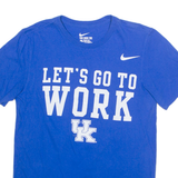 NIKE Kentucky Basketball Mens T-Shirt Blue USA S