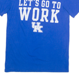 NIKE Kentucky Basketball Mens T-Shirt Blue USA S
