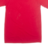 ADIDAS Mens T-Shirt Red S