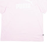 PUMA Womens T-Shirt Pink XL