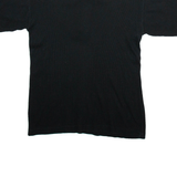 BASIC Mens T-Shirt Black L