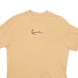 KARL KANI Mens T-Shirt Beige XXS