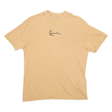 KARL KANI Mens T-Shirt Beige XXS