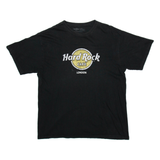 HARD ROCK CAFE London Womens T-Shirt Black XL