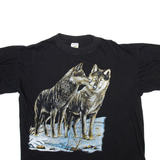 COTTON LINE Mens T-Shirt Black XL