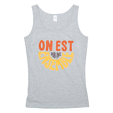 GILDAN Womens Vest Grey Sleeveless S