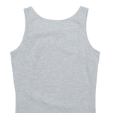 GILDAN Womens Vest Grey Sleeveless S
