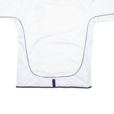 SCORE DRAW England Mens Football Shirt Jersey White V-Neck L