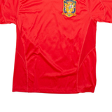 Spain World Cup Mens Football Shirt Jersey Red S