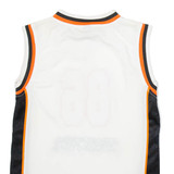 HERE AND THERE Mens Vest White Sleeveless V-Neck S