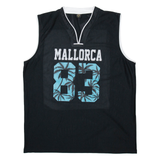 NATH COLLECTION Mallorca Womens Vest Black Sleeveless 2XL